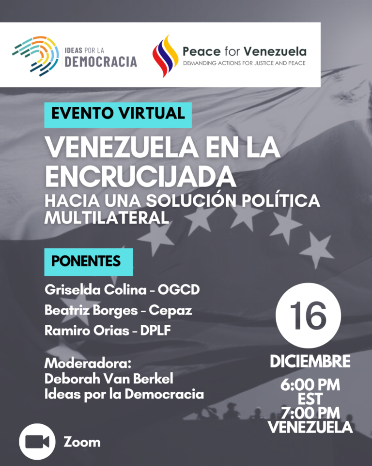 Venezuela en la encrucijada: hacia una solución política multilateral